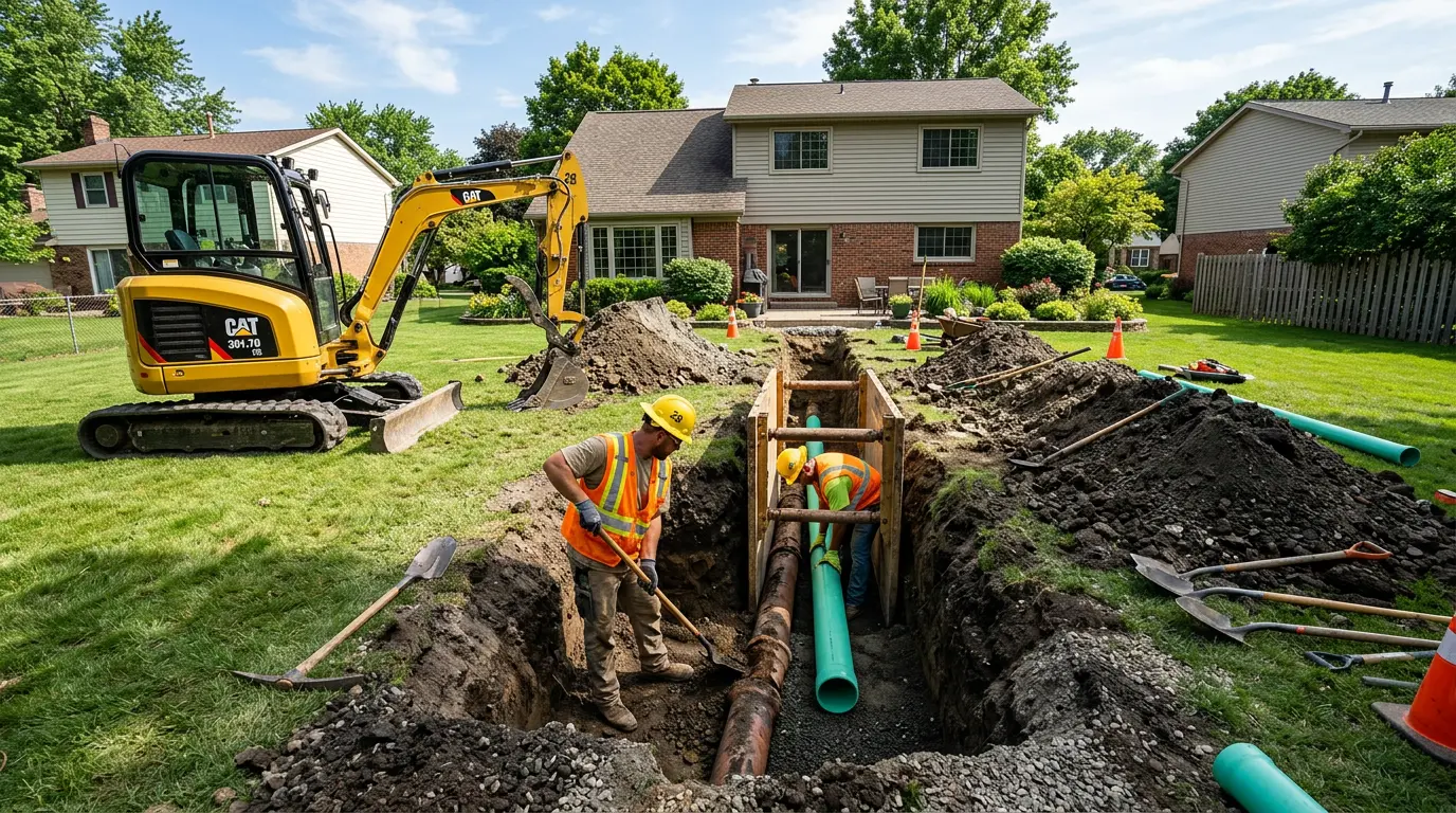 Sewer Line Cleaning in Dunkirk, NY